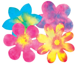 2440-Color-Diffusing-Paper-Flowers_CRAFT_Four-Colored-FlowerColor Diffusing Paper Flowerss