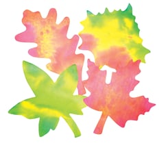 Colour Diffusing Leaves